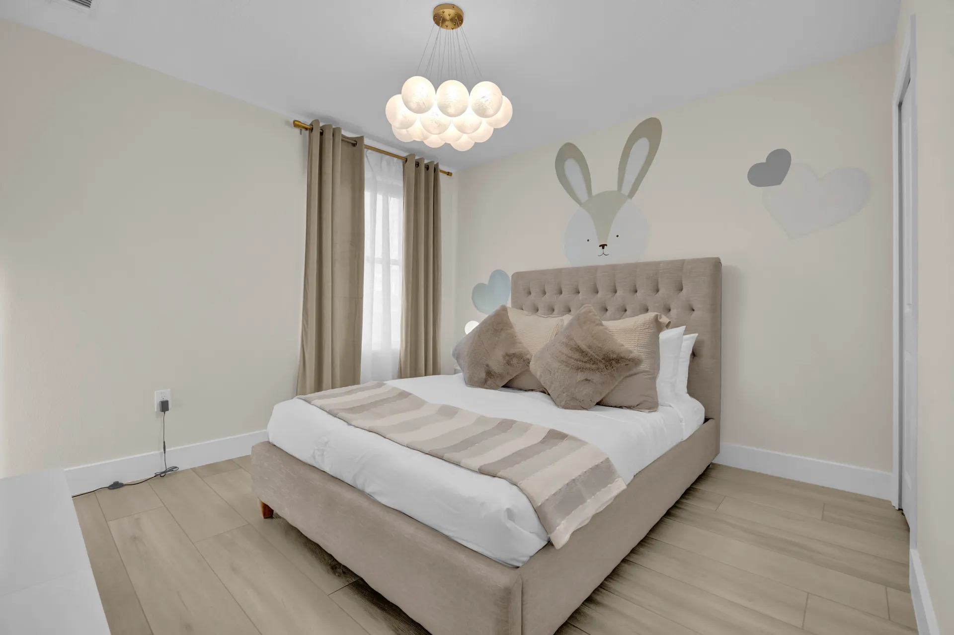 Bunny Themed Bedroom at ChampionsGate Luxury Villa in Davenport, Florida