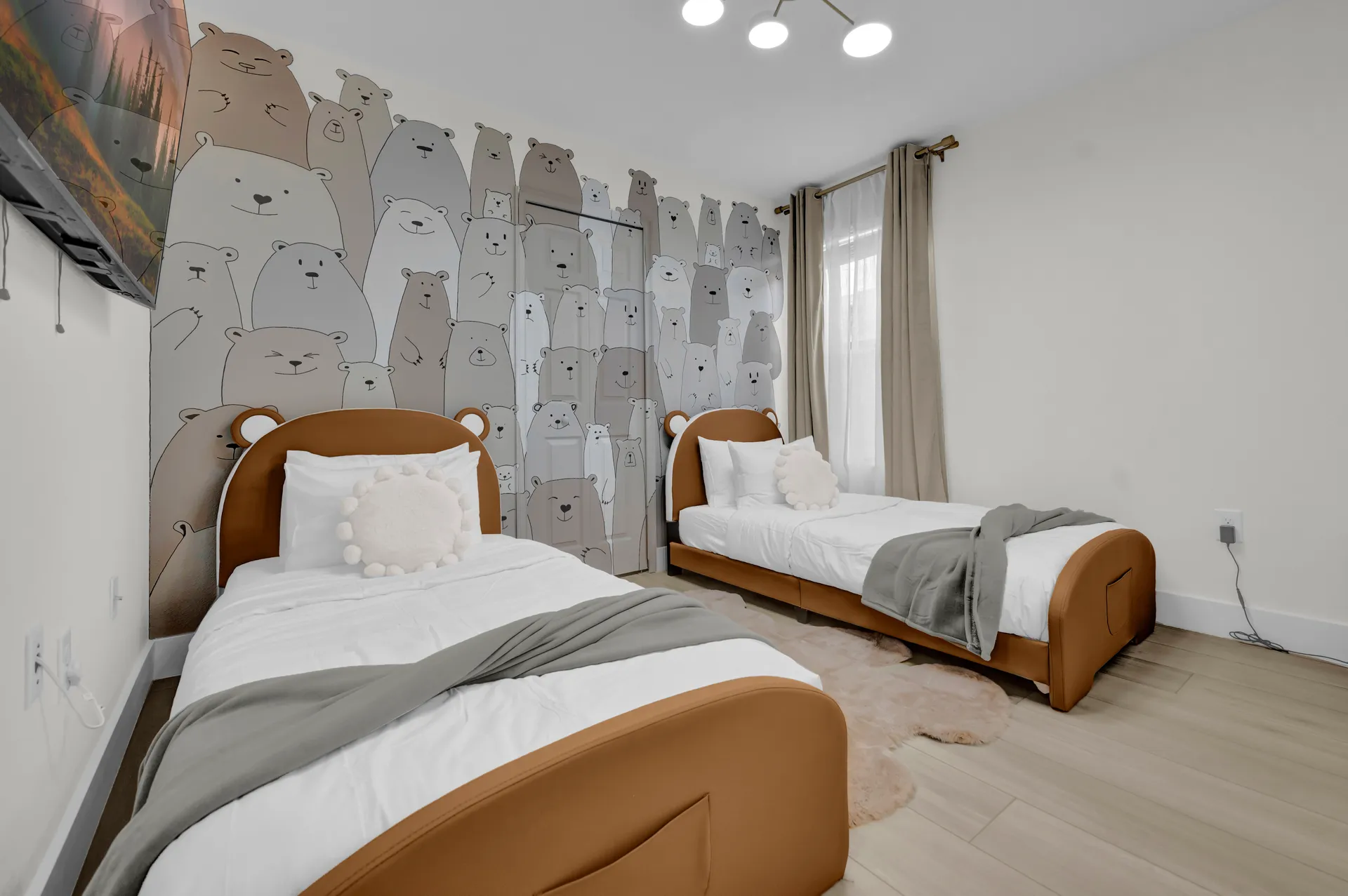 Bear Themed Bedroom at ChampionsGate Luxury Villa in Davenport, Florida