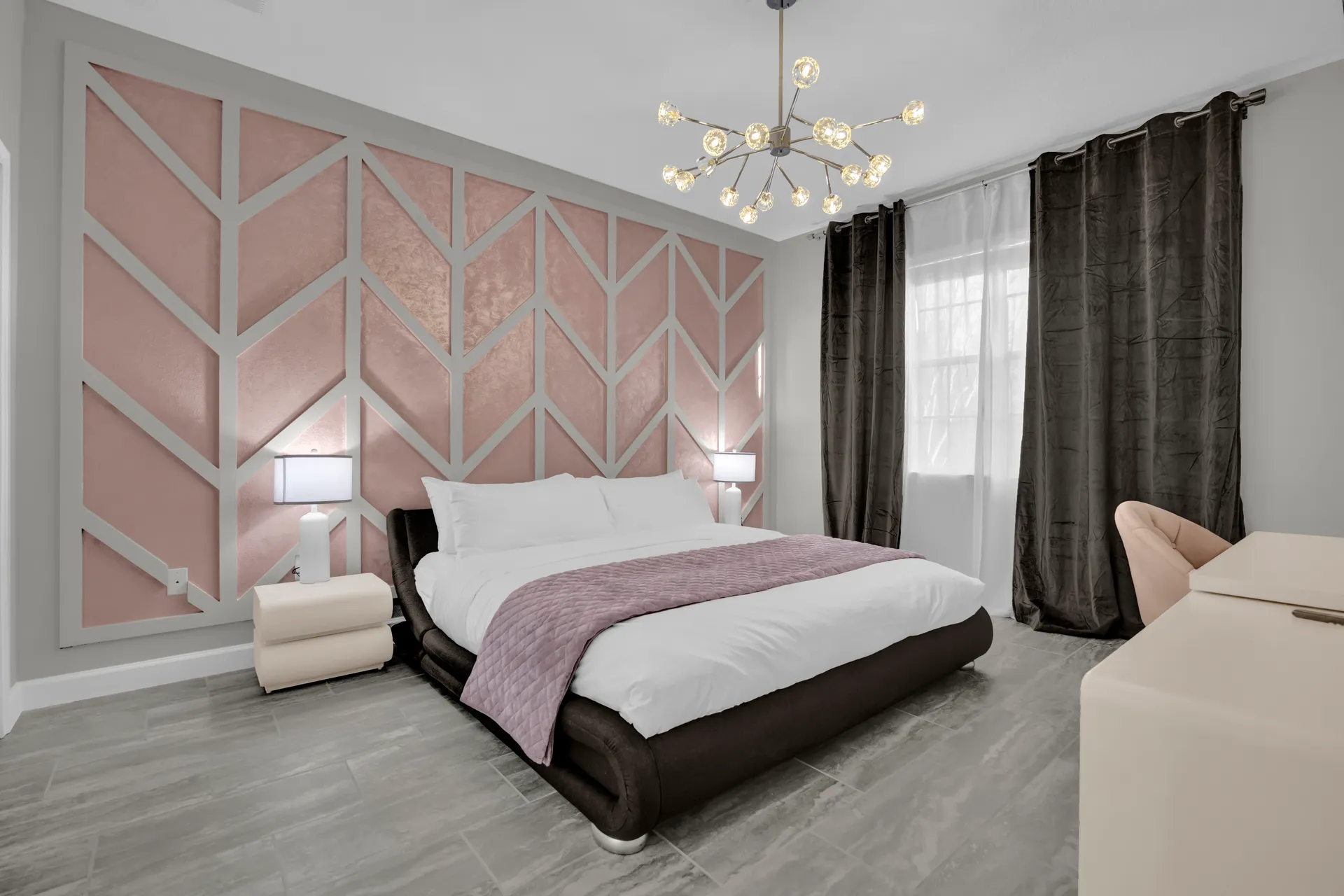 Primary Suite at ChampionsGate Luxury Villa in Davenport, Florida