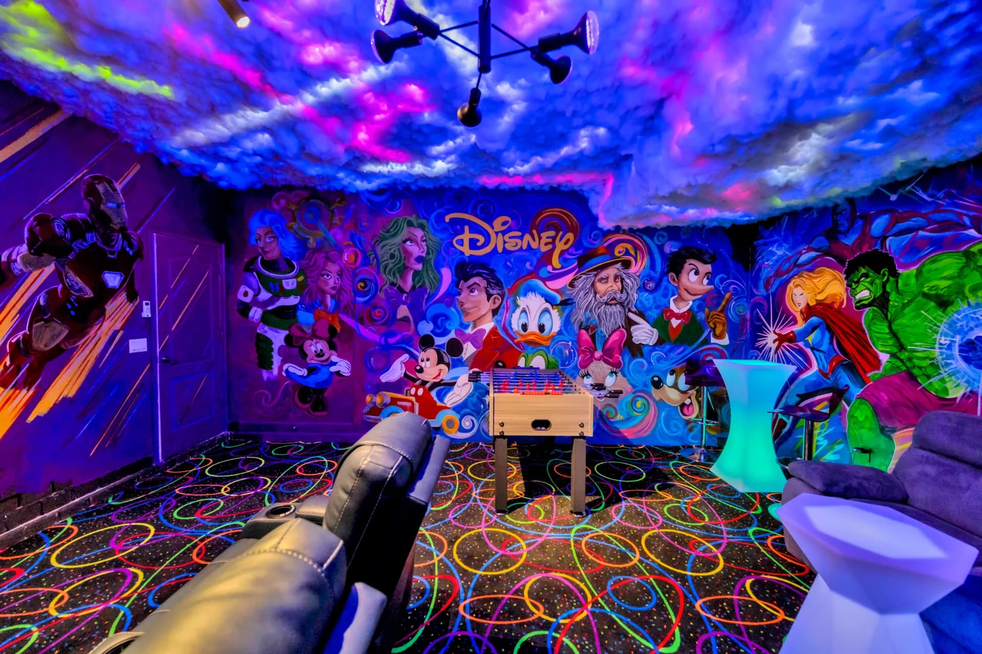 Arcade & Game Room at ChampionsGate Luxury Villa in Davenport, Florida