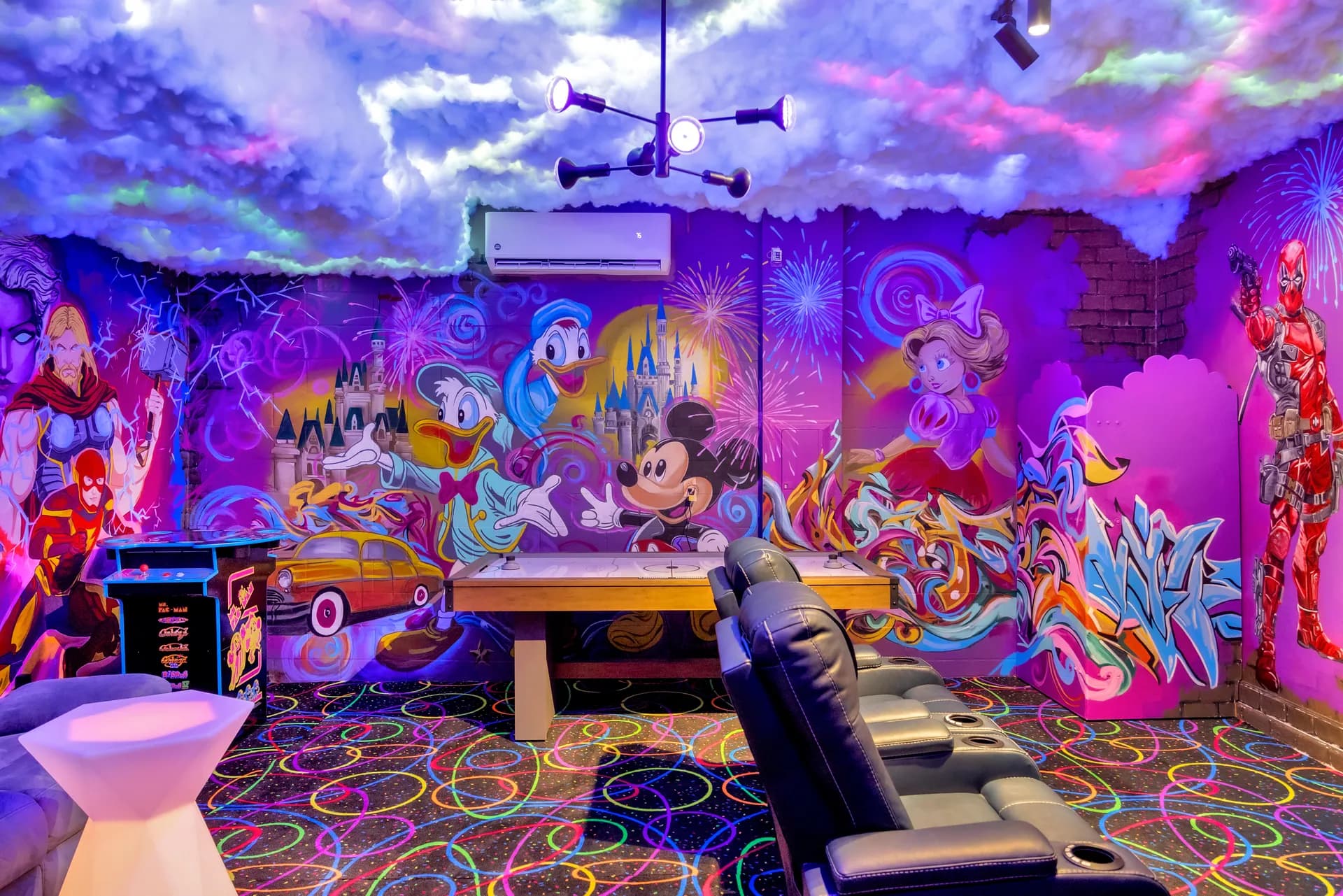 Arcade & Game Room at ChampionsGate Luxury Villa in Davenport, Florida