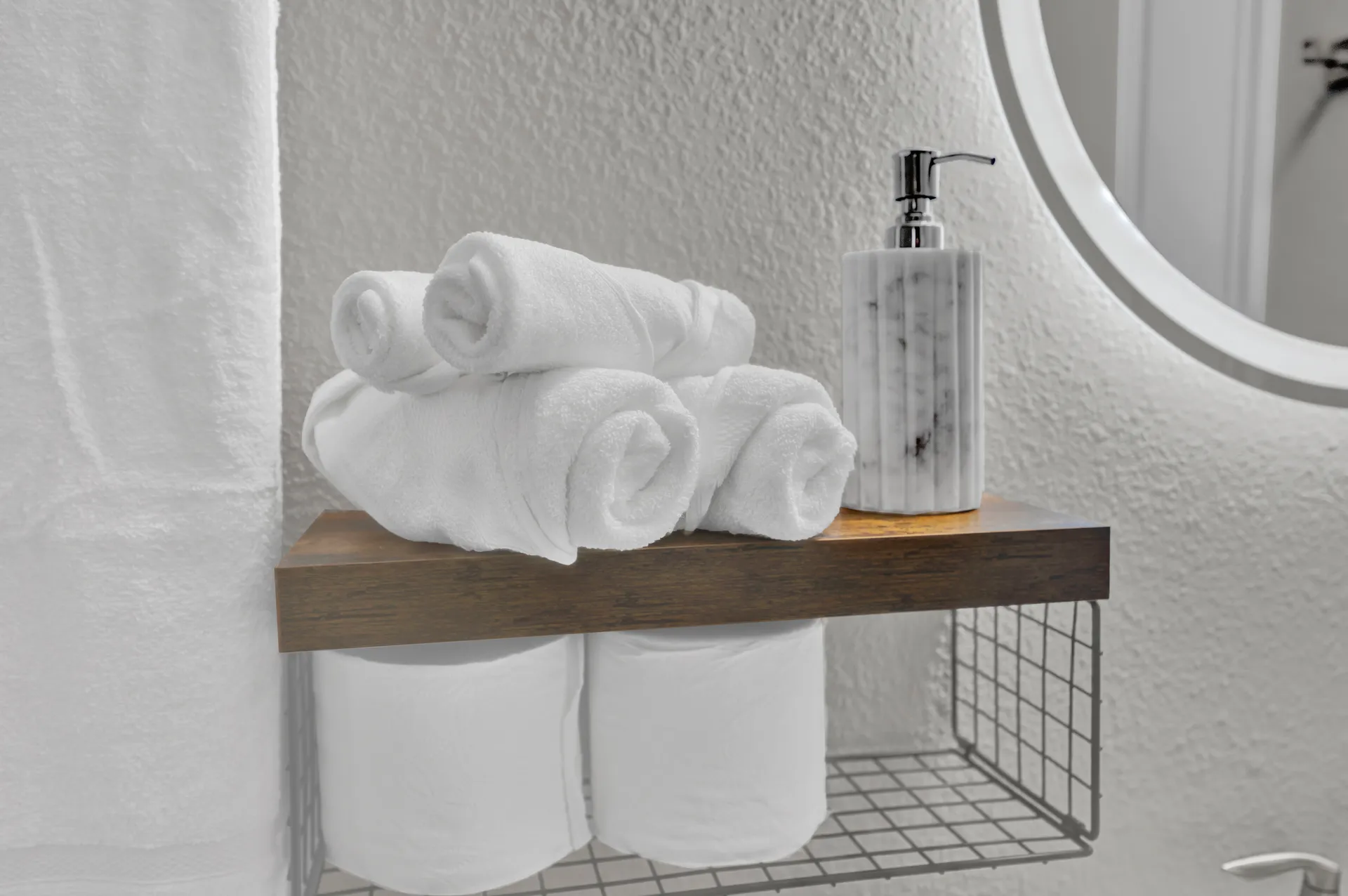 Bathroom at ChampionsGate Luxury Villa in Davenport, Florida