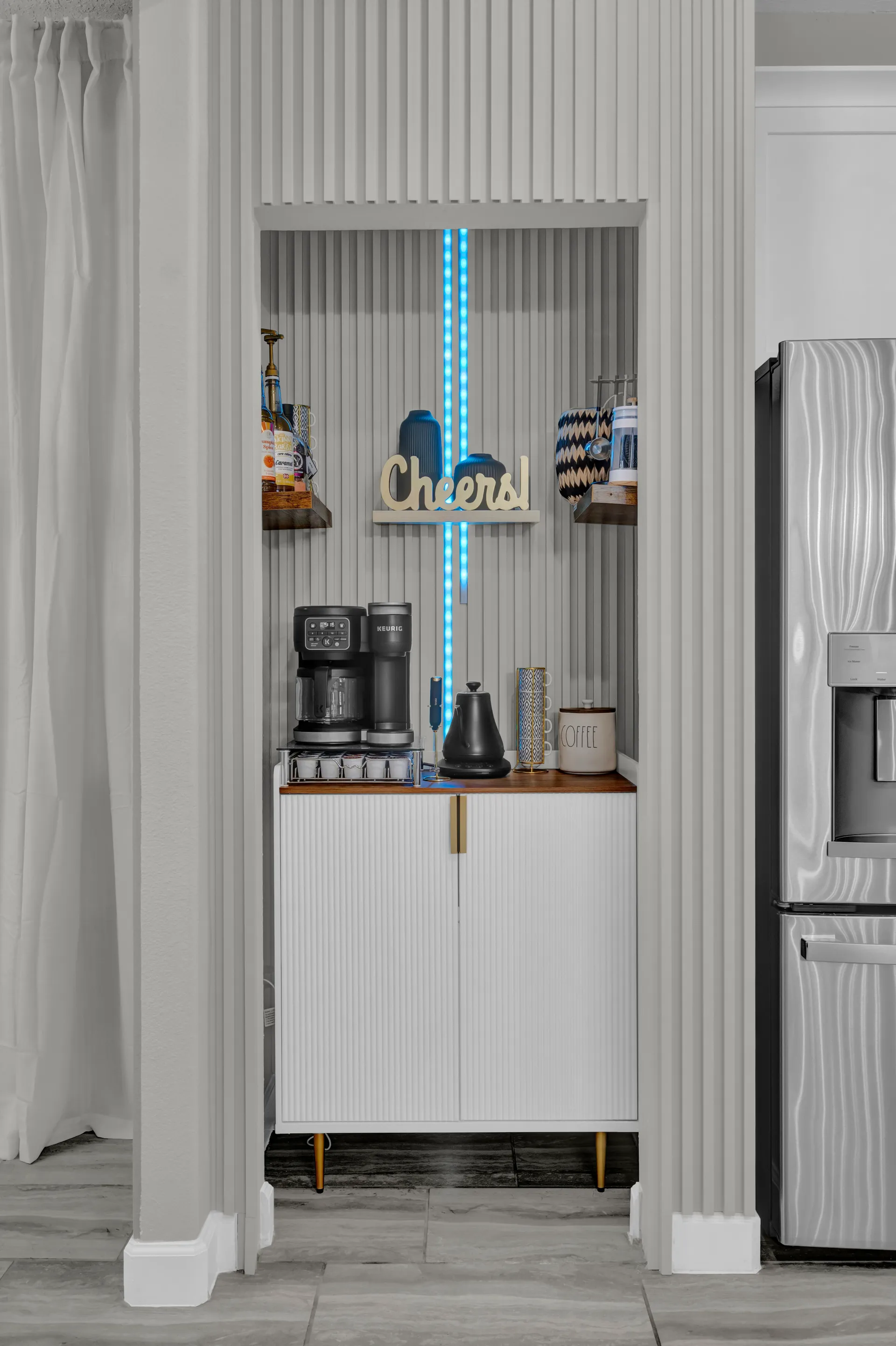 Coffee Bar at the luxury villa