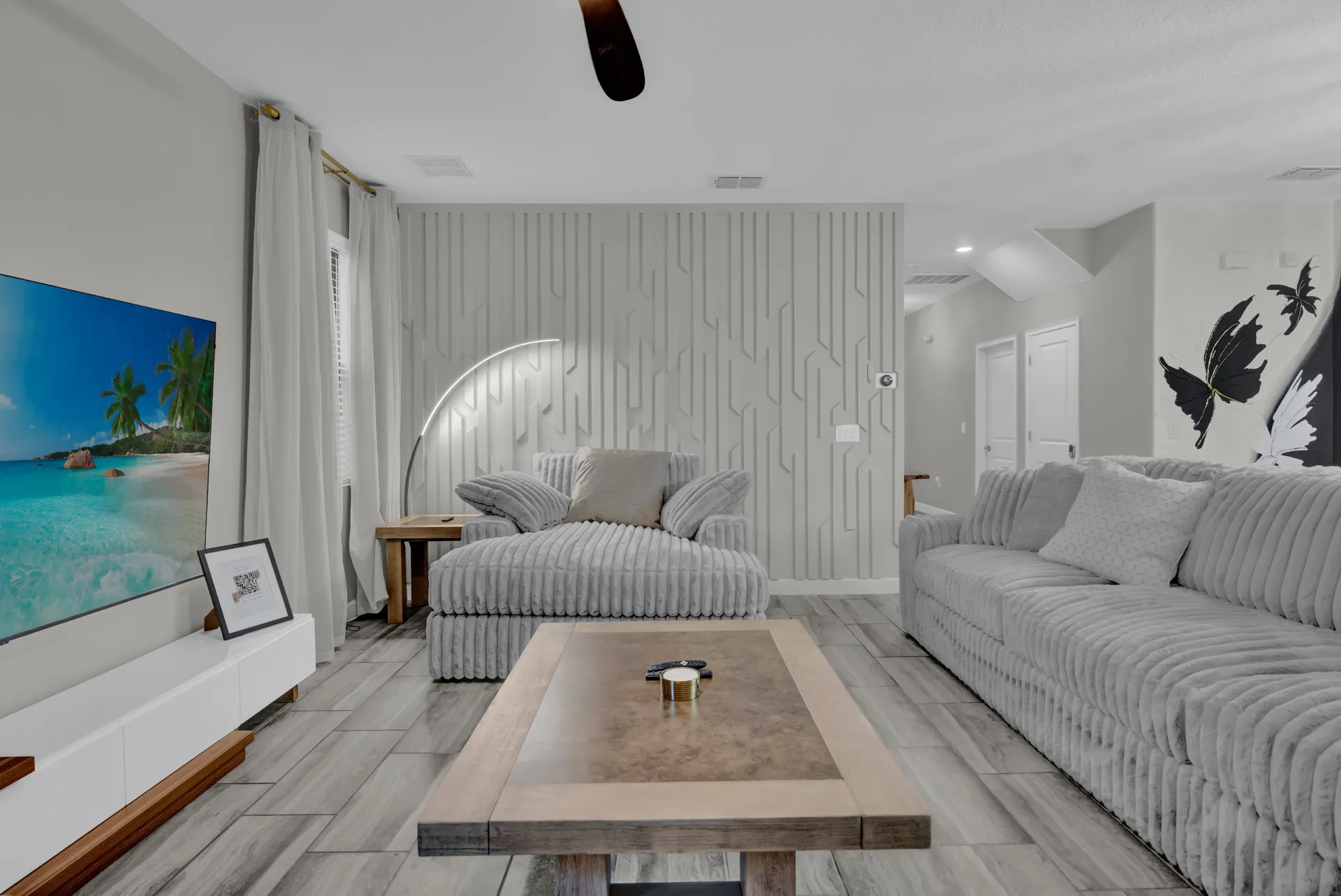 Living Room at the luxury villa
