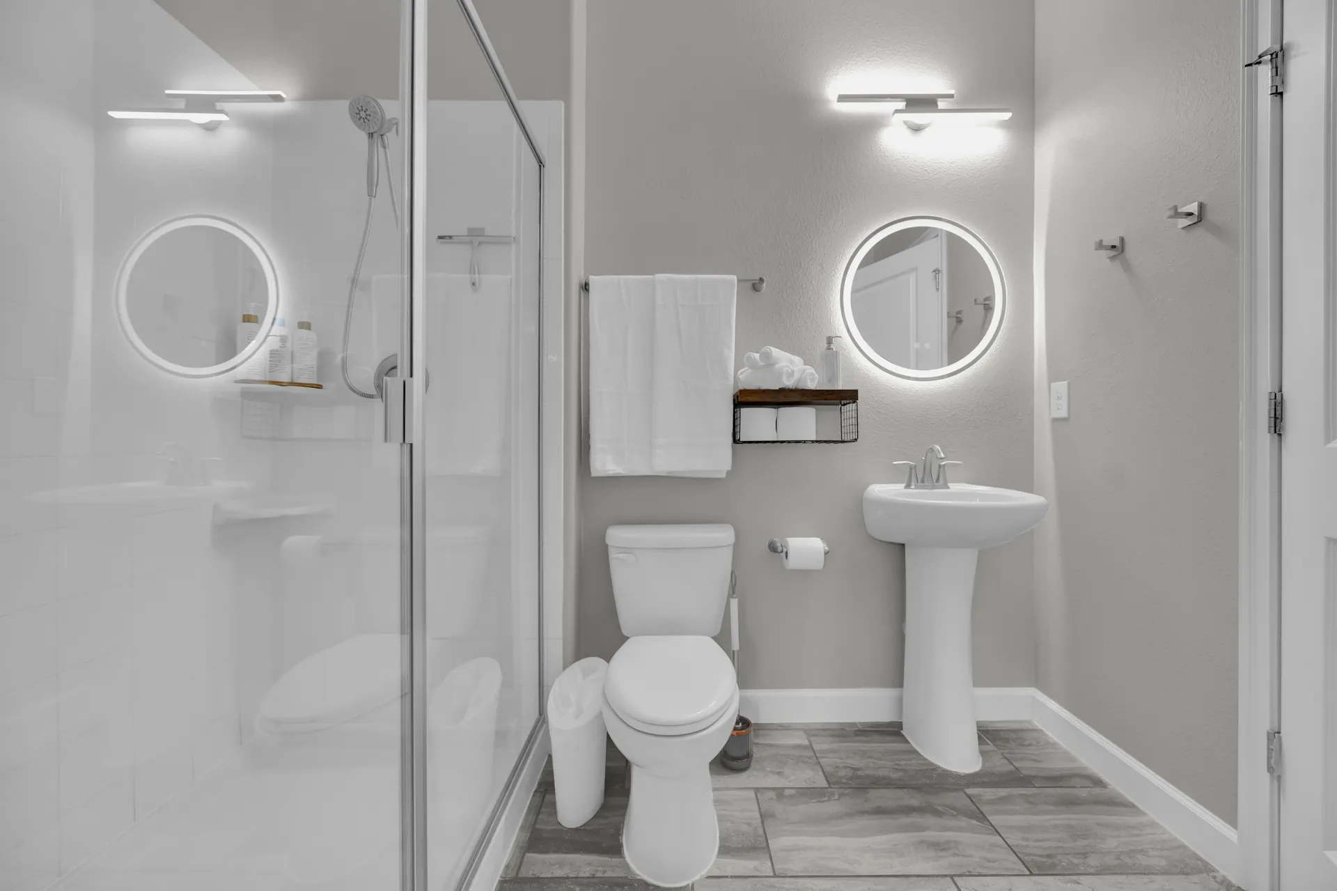 Bathroom at the luxury villa